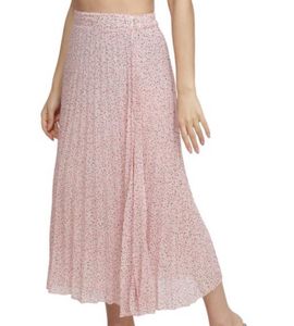 Pink Floral Skirt