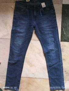 Stylish Blue Denim Jeans
