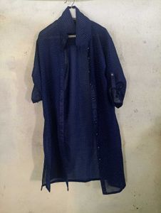 Blue Polka Dot Dress