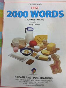 Dreamland First 2000 Words Image Books For Kids