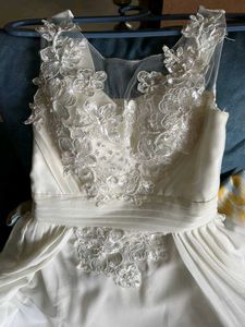 Elegant designer gown