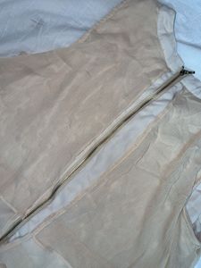 Sleeveless Beige Top