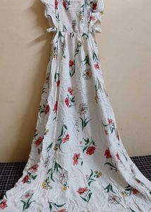 Floral Print Maxi Dress