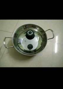 Sumeet stainless steel kadhai new with tag
