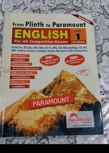 Vol 1 and Vol 2 Of Plinth To Paramount