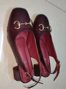 Burgundy Ballerinas