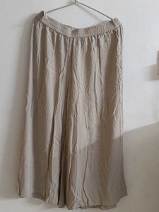 Beige Culottes - Comfy & Chic
