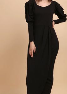 Women Bodycon Black Dress