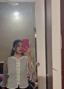 Striped Knit Cardigan