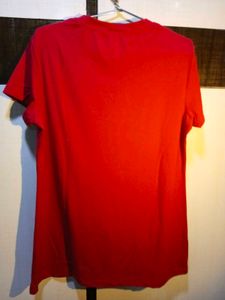 Red Nike Tee Men