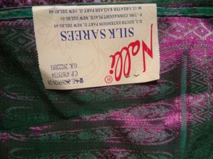 Double Color Silk Duppta