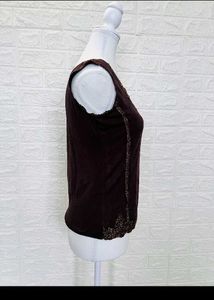 Brown Y2k Lacey Embellished Top Cami &amp; Pinteresty