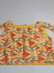 Patterned Crop Top