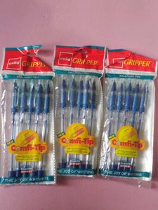 Cello Gripper Ballpoint Pen 3-Pack