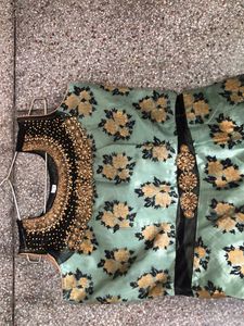 Elegant Ethnic Gown Organza