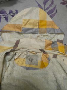 Stylish Plaid Trench Coat