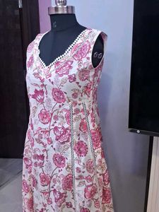 Floral Print Kurta