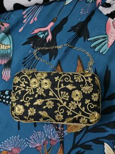 Elegant Embroidered Clutch