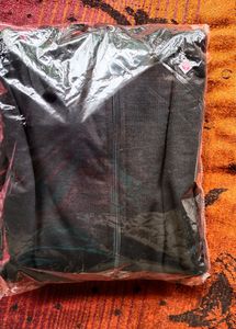 Black  Hoodies Winter Jacket
