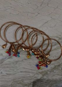 Set of Gold Tone Bangles