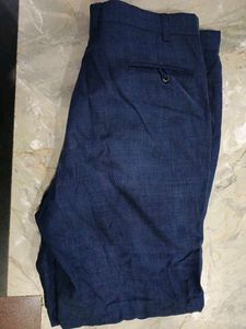 Blue Formal Trousers