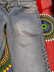 Light Wash Denim Jeans