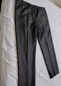 Men Fully Stitched Striped Formal Suit
