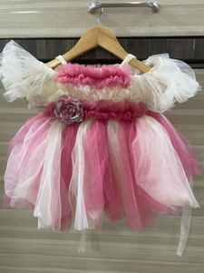 Cute Pink Tulle Dress