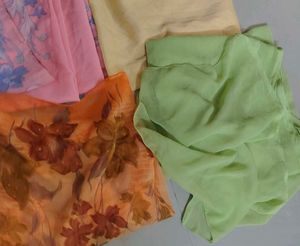 Set of 4 dupatta brand new +1 As Freebie