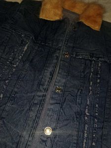 Denim Fur Jacket
