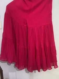Chic Blazer &amp; Dress Set 3 pis Indowestern baby par