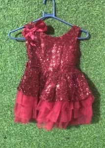 Hopscotch Sequins Sirosa Frock