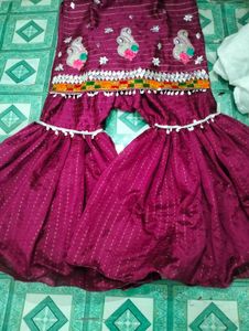 New Zari work Garara Dress Ne