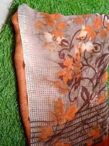 beautiful flower saree