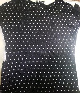 😍New Branded &#34;ONLY&#34; Polka Design Top