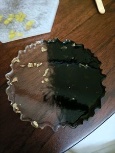 Coastal Resin Coaster