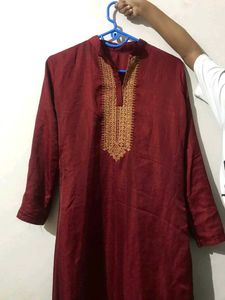 Elegant Red Churidar set