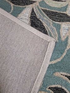 Hand-Hooked Wool Rug