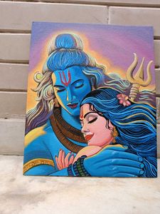 Shiv Parvati Painting