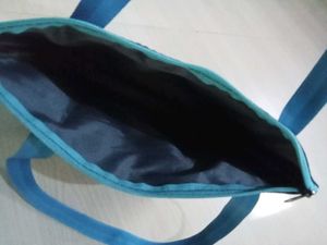Blue Tote Bag