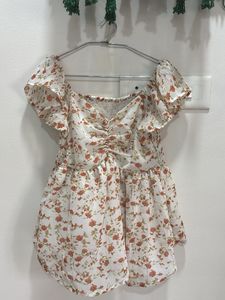 Floral Off-Shoulder Top