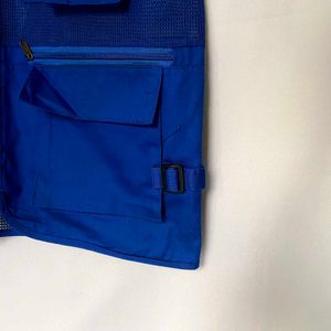 Blue Safety Vest - Utility Style