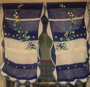 crochet curtains