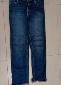 Dark Blue Denim Jeans