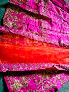 Kids Semi Stitched Lehanga Choli
