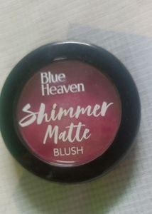 NEW BLUE HEAVEN SHIMMER MATTE BLUSH