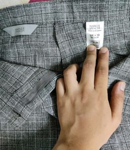 Formal Check Pants For Women