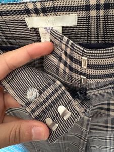 H&amp;M Checks Pocket Wide Leg Trousers