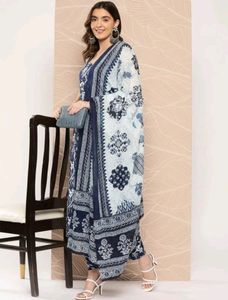 Women Pure Cotton Dupatta Set