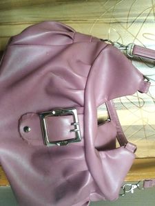 Unique Lilac Zippered Bag
